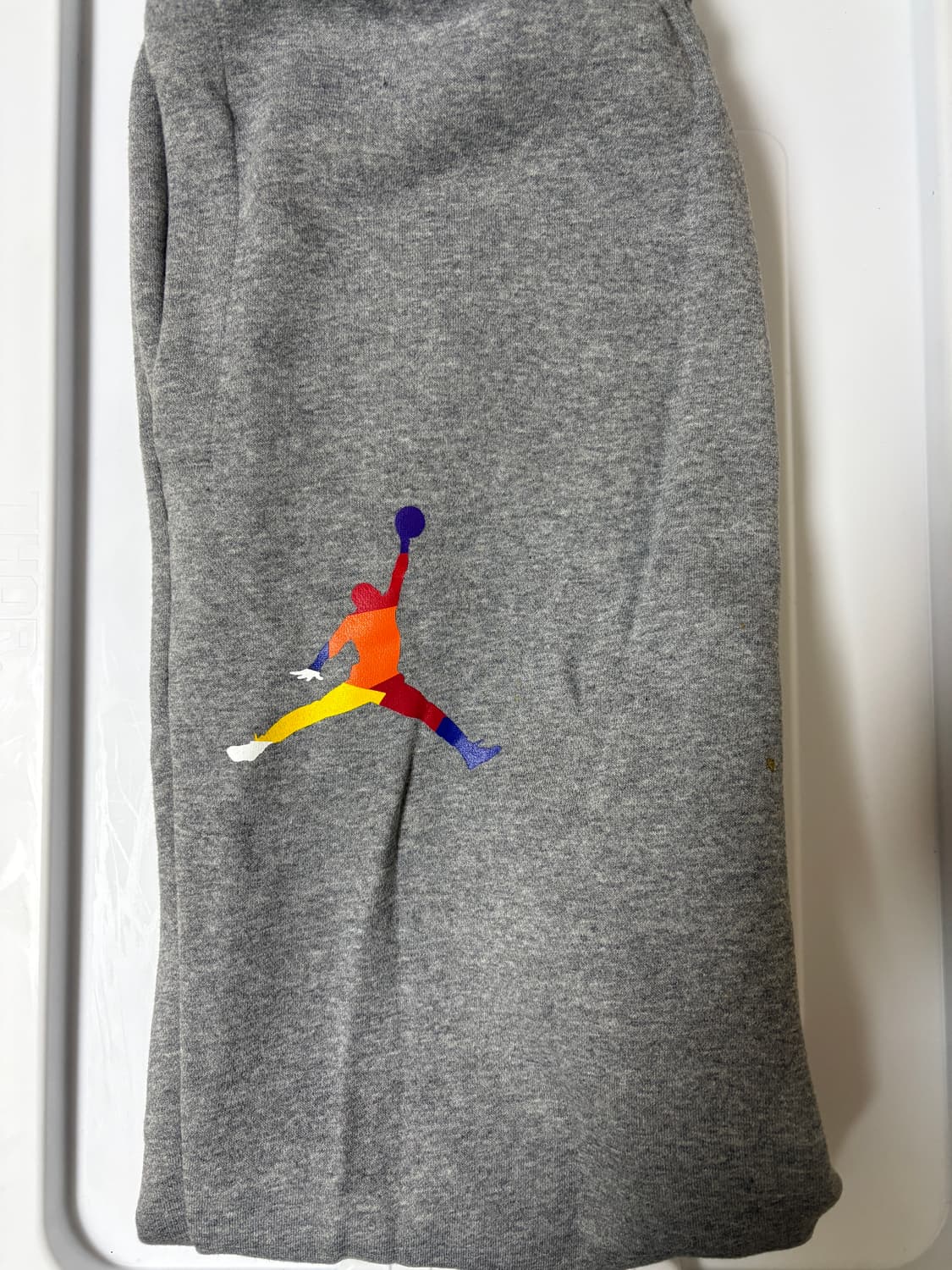 [한정판] 나이키 조던 DNA 점프맨 스웨트 팬츠 S 그레이 상품이미지1