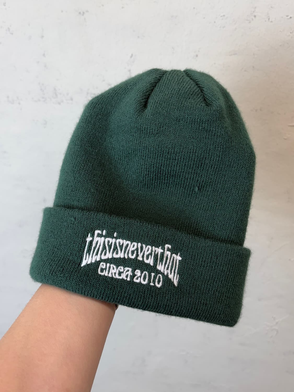 디스이즈네버댓 뉴에라 엘에이 다저스 비니 그린 상품이미지1