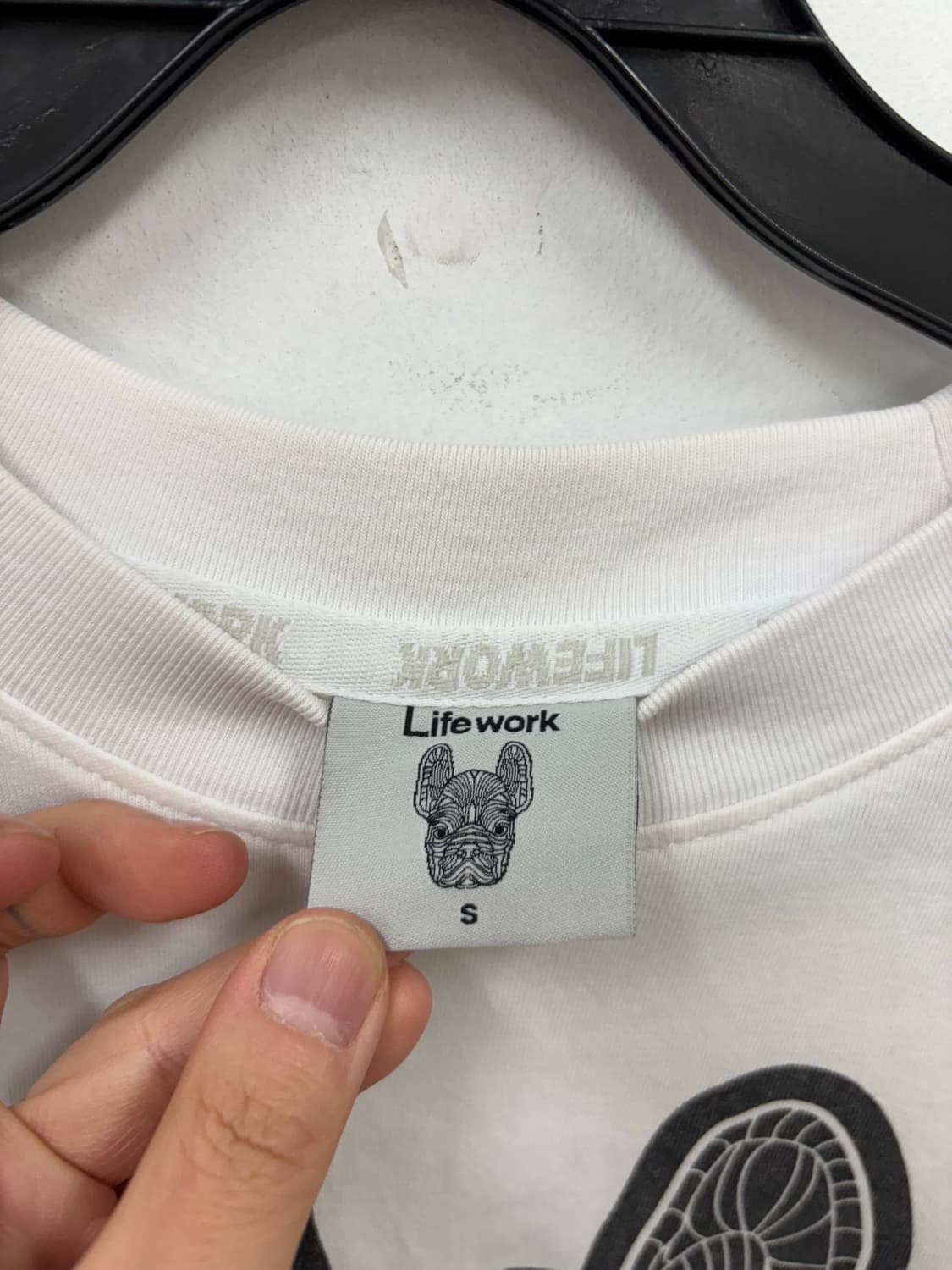 라이프워크 오버핏 반팔티   상품이미지4