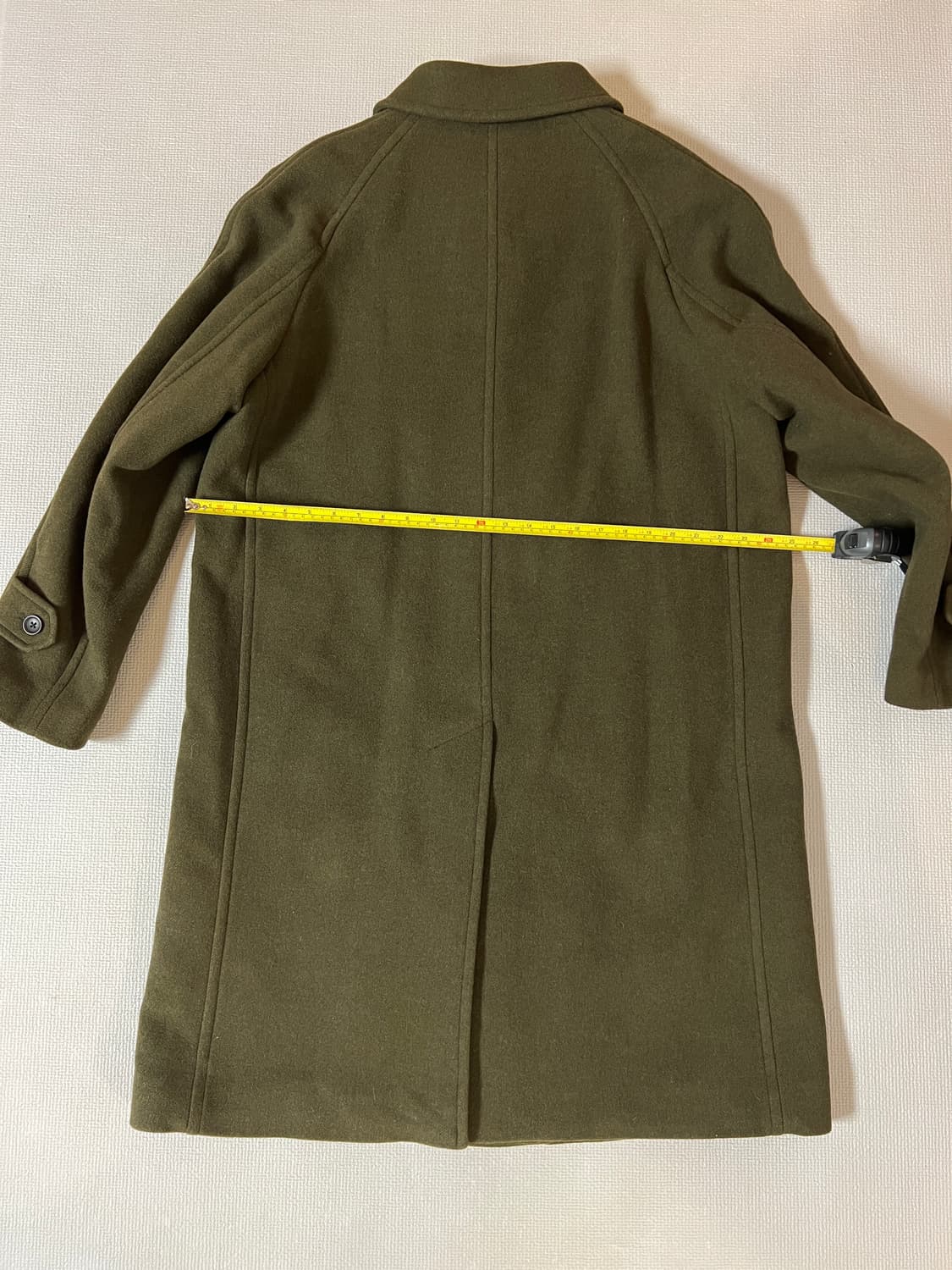 택제거 새제품 - 유니클로 발마칸 코트(올리브) XL 상품이미지5
