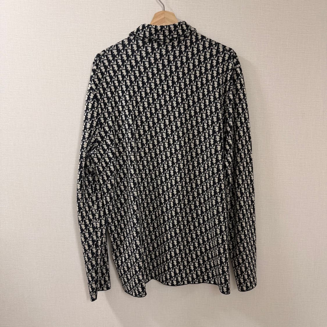 [XL] 디올 오블리크 셔츠 Men's RTW woven 상품이미지3