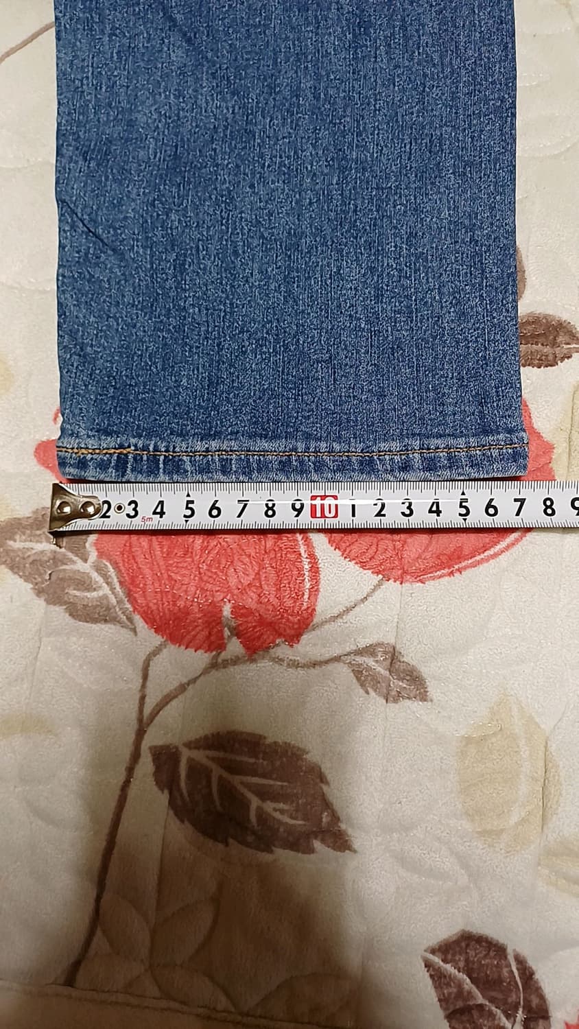 리바이스 502 스판슬림 얇은청바지 실측33인치 기장106 상품이미지10