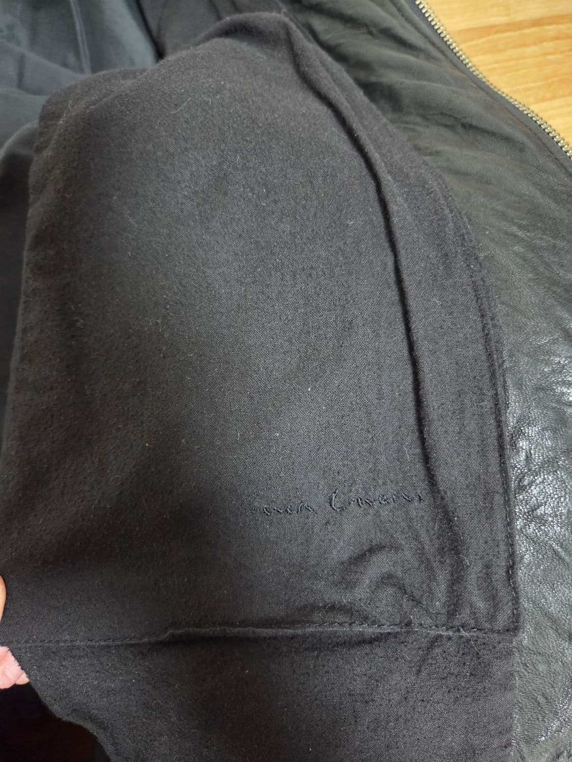 릭오웬스 아카이브 레더 자켓 olmar and mirta 상품이미지5