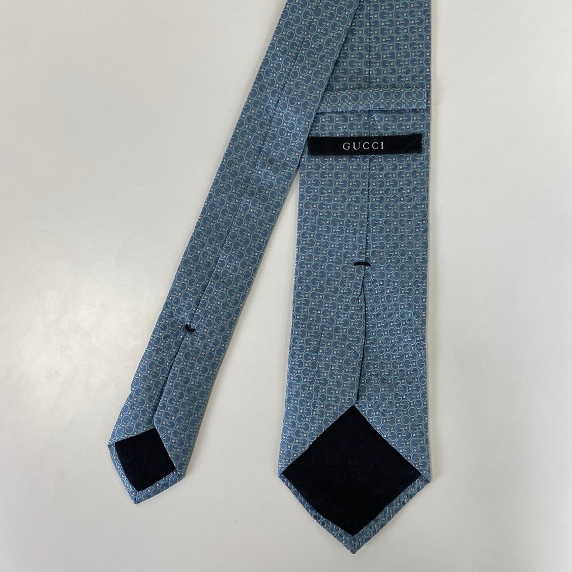 구찌(GUCCI)  G모노그램  명품 정품 넥타이 8.2cm 상품이미지3