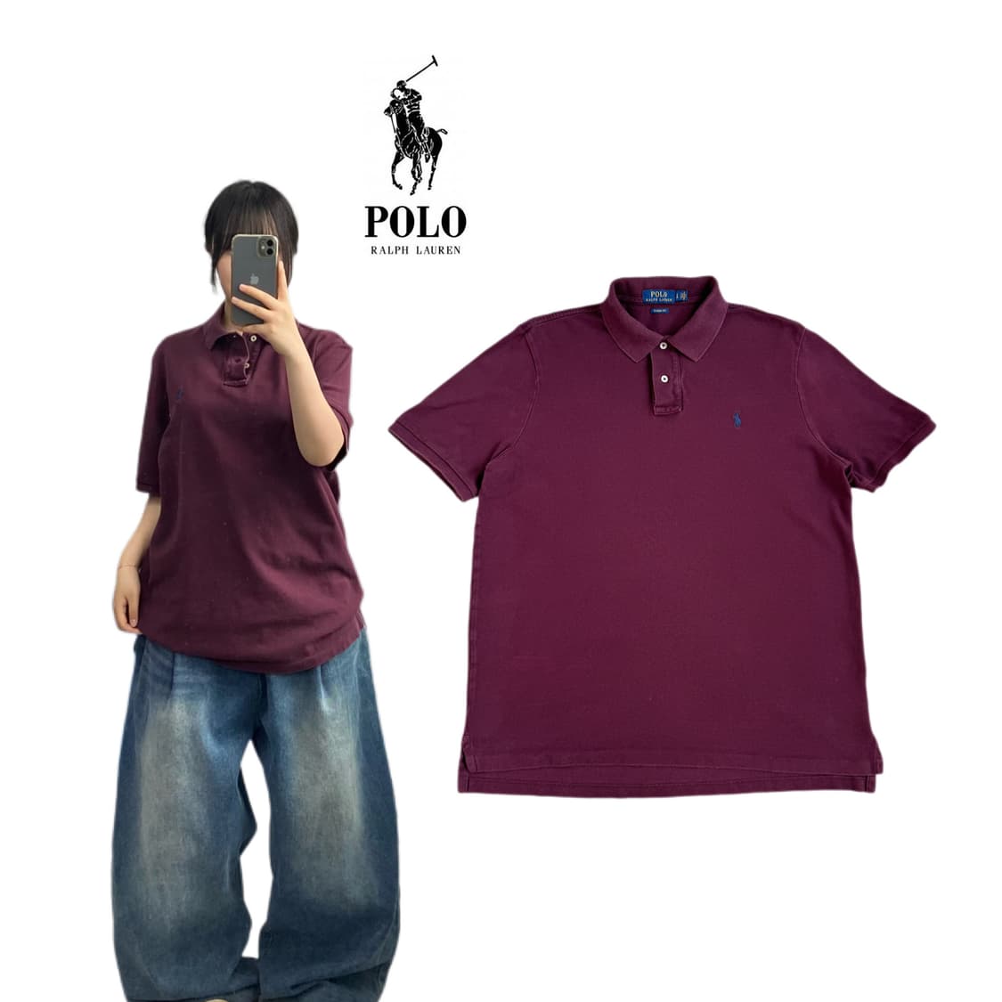폴로 신형 포니 PK 카라 반팔 티셔츠 상품이미지1