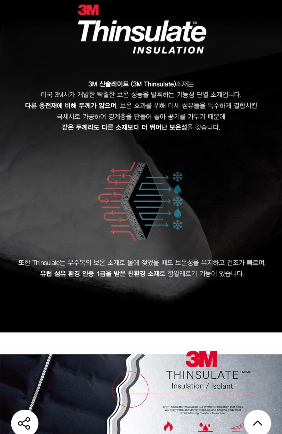 LMC Level7 신슐레이트 파카 패딩 블랙 S 상품이미지4