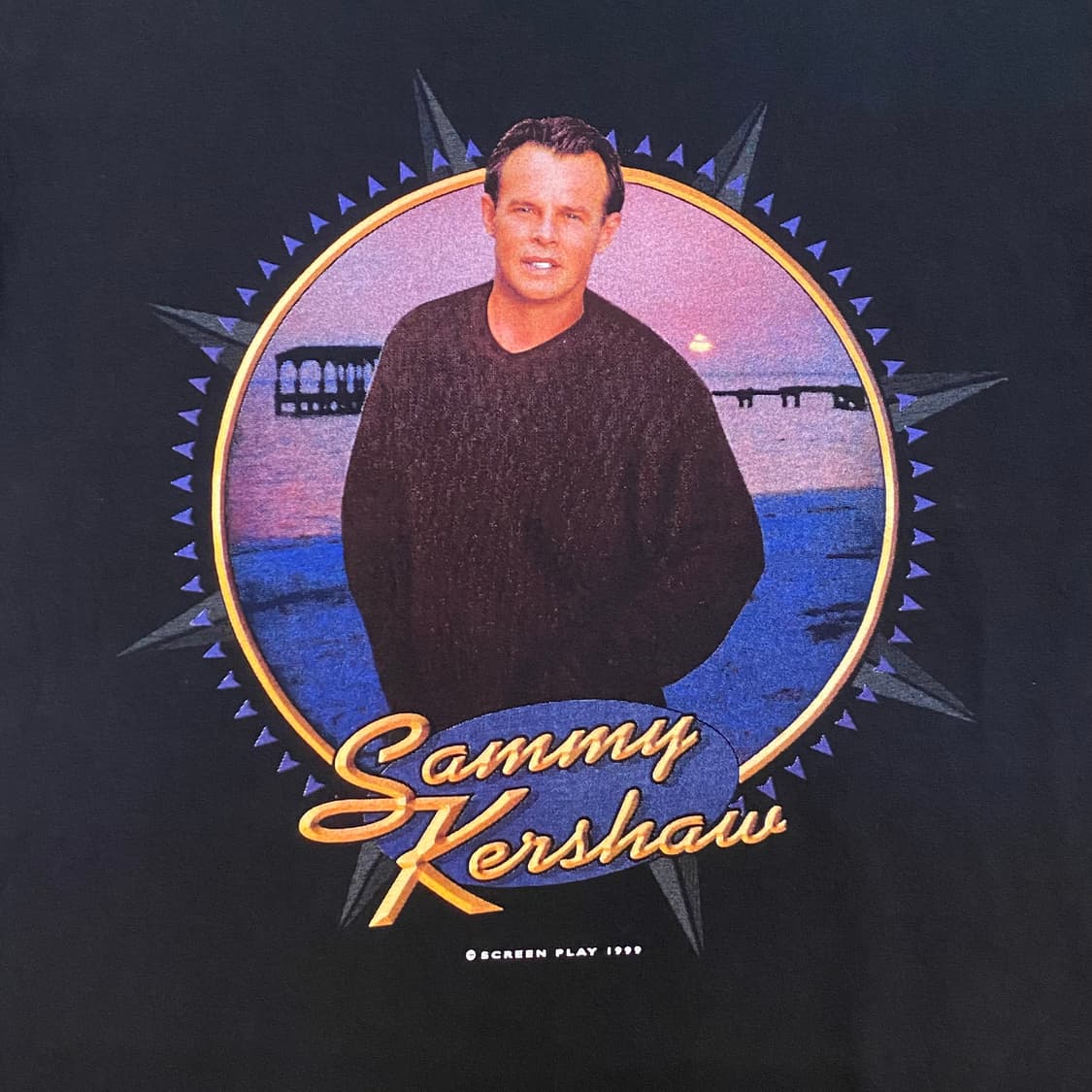 미국 빈티지 델타 뮤지션 세미 커쇼 99s 반팔티 락티셔츠 상품이미지3