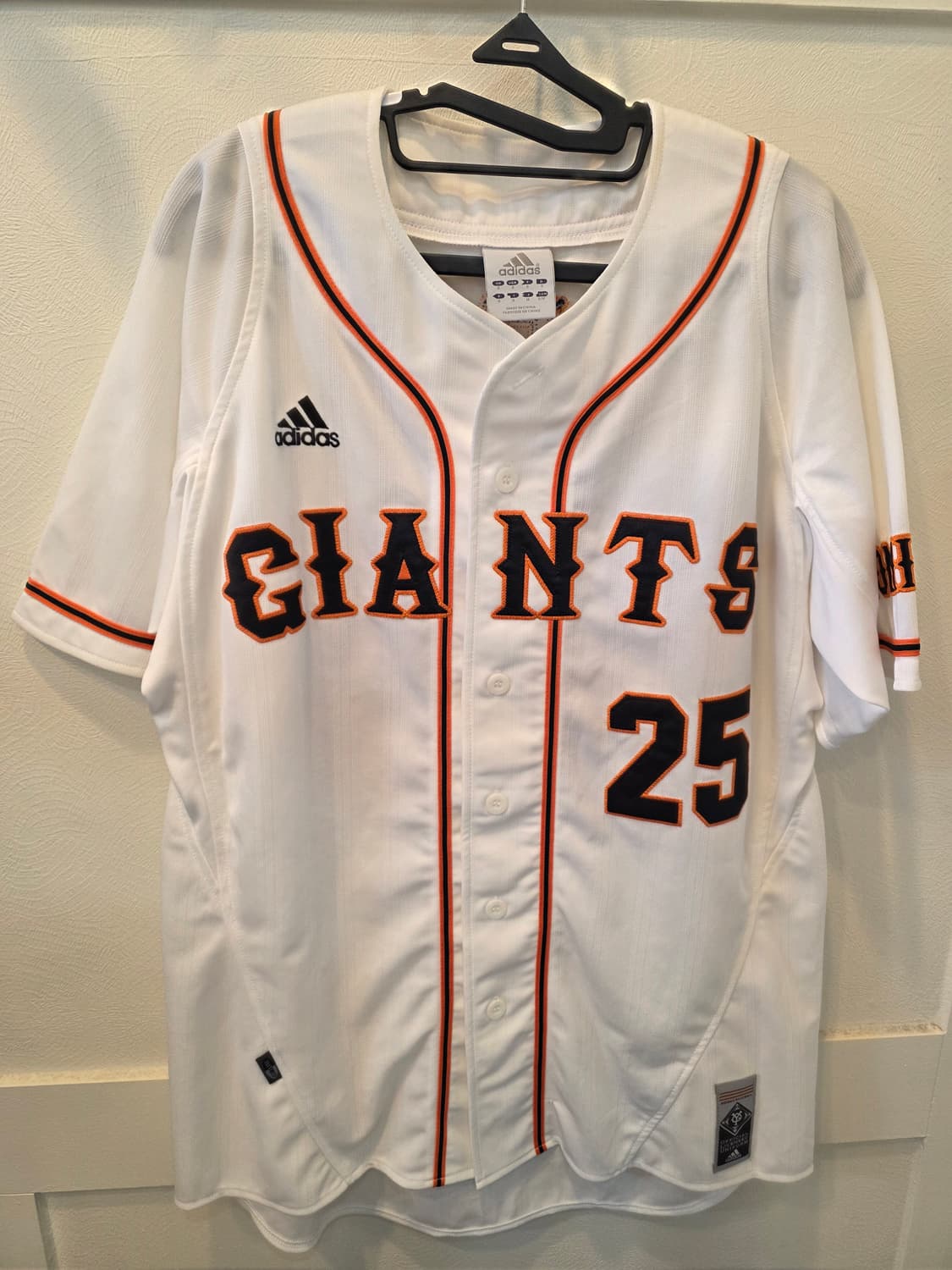 NPB 아디다스 요미우리자이언츠 홈 유니폼 25번 이승엽 상품이미지2