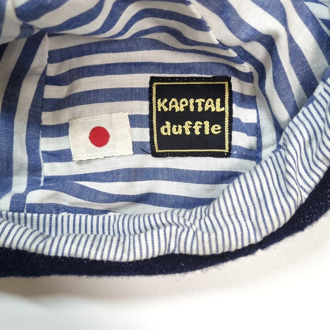 KAPITAL 울 뉴스보이 빅 캐스킷 네이비 상품이미지4