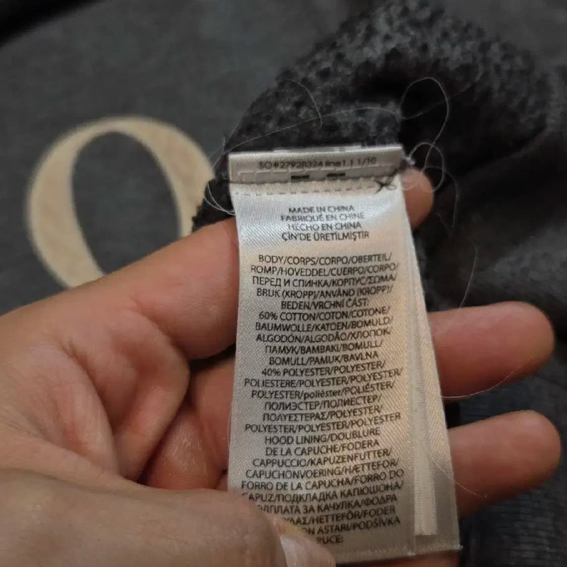 폴로 랄프로렌 빅로고 후드티 (S) 상품이미지4