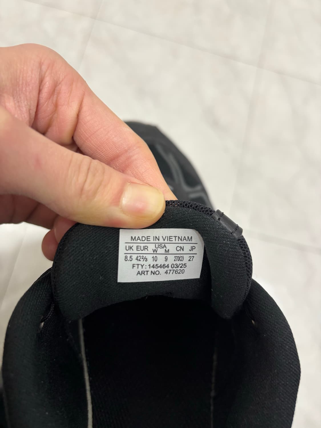 [270] 살로몬 xt 위스퍼 블랙 아스팔트 상품이미지5