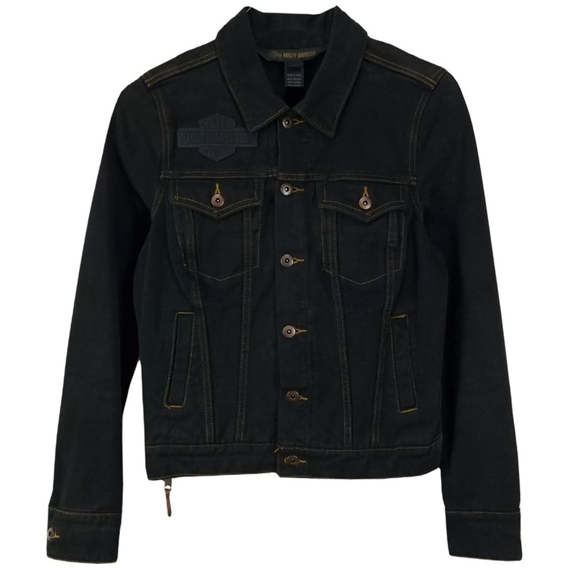 [할리데이비슨] 뒷판 빅로고 빈티지 데님 자켓 상품이미지2