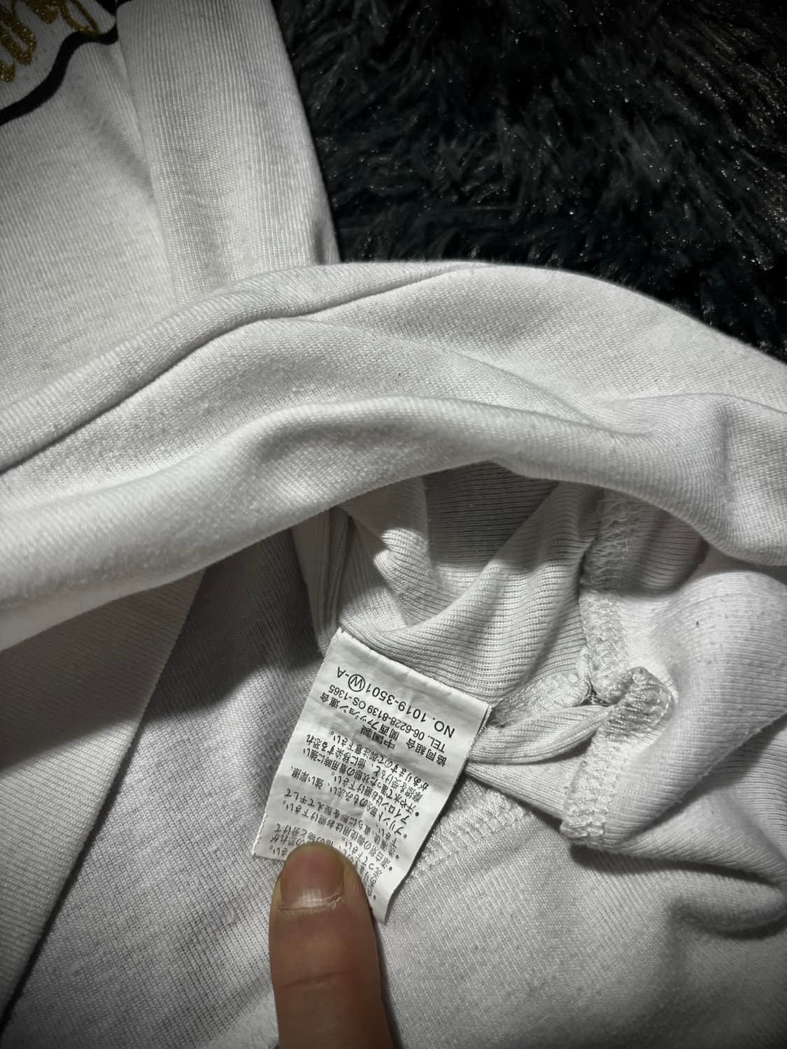 화이트 이글 프린팅 레터링 반팔 티셔츠 상품이미지5