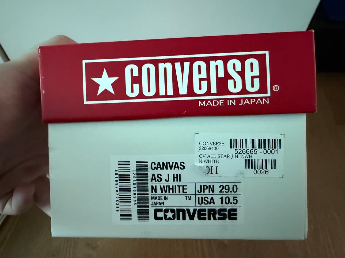 새상품) 컨버스 재팬 하이 290 판매합니다 상품이미지5