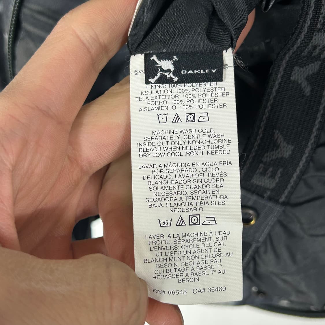 [OAKLEY] 오클리 스트라이프 패턴 후드 자켓 상품이미지6