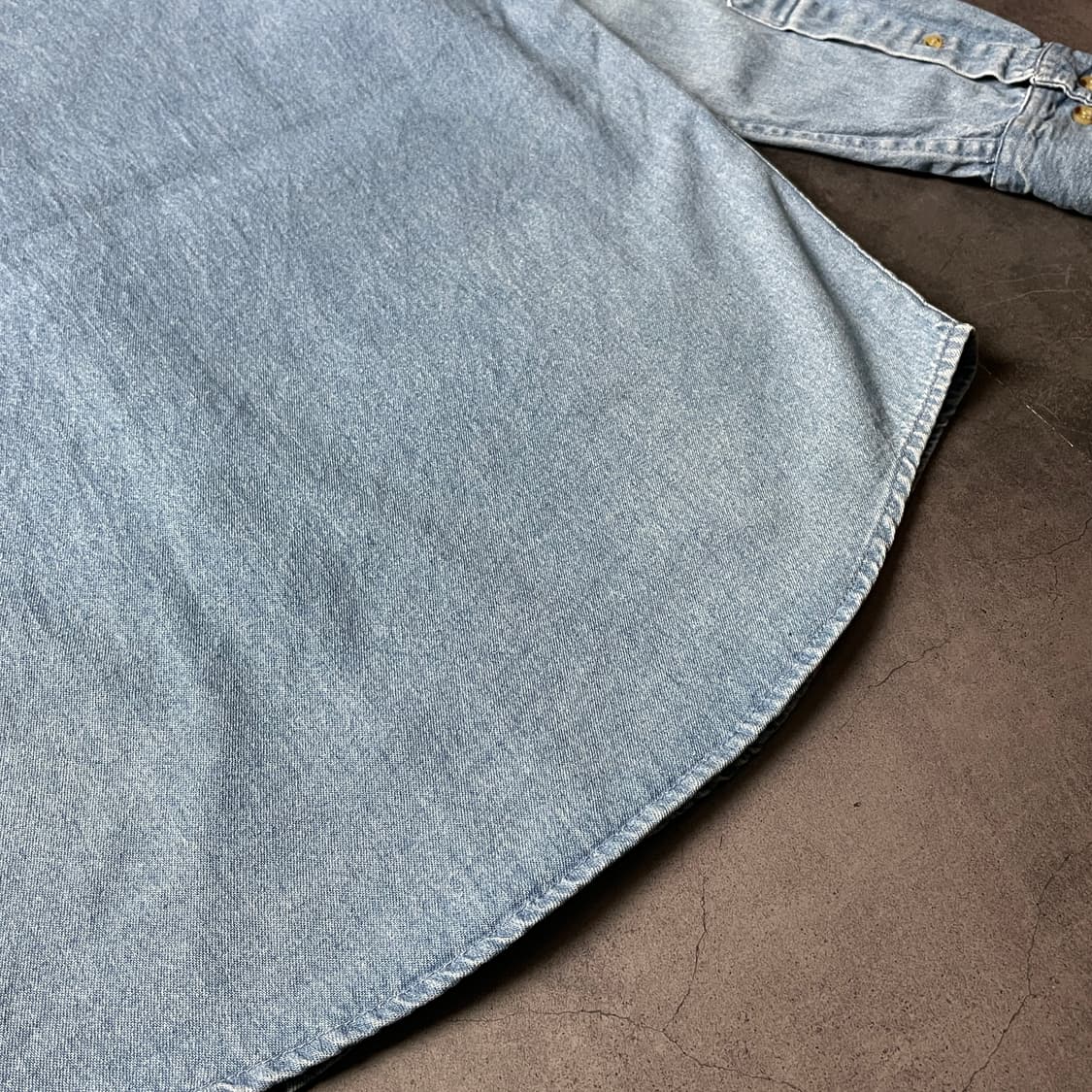 WOODBRIDGE 빈티지 코튼 데님 셔츠 A00631 상품이미지9