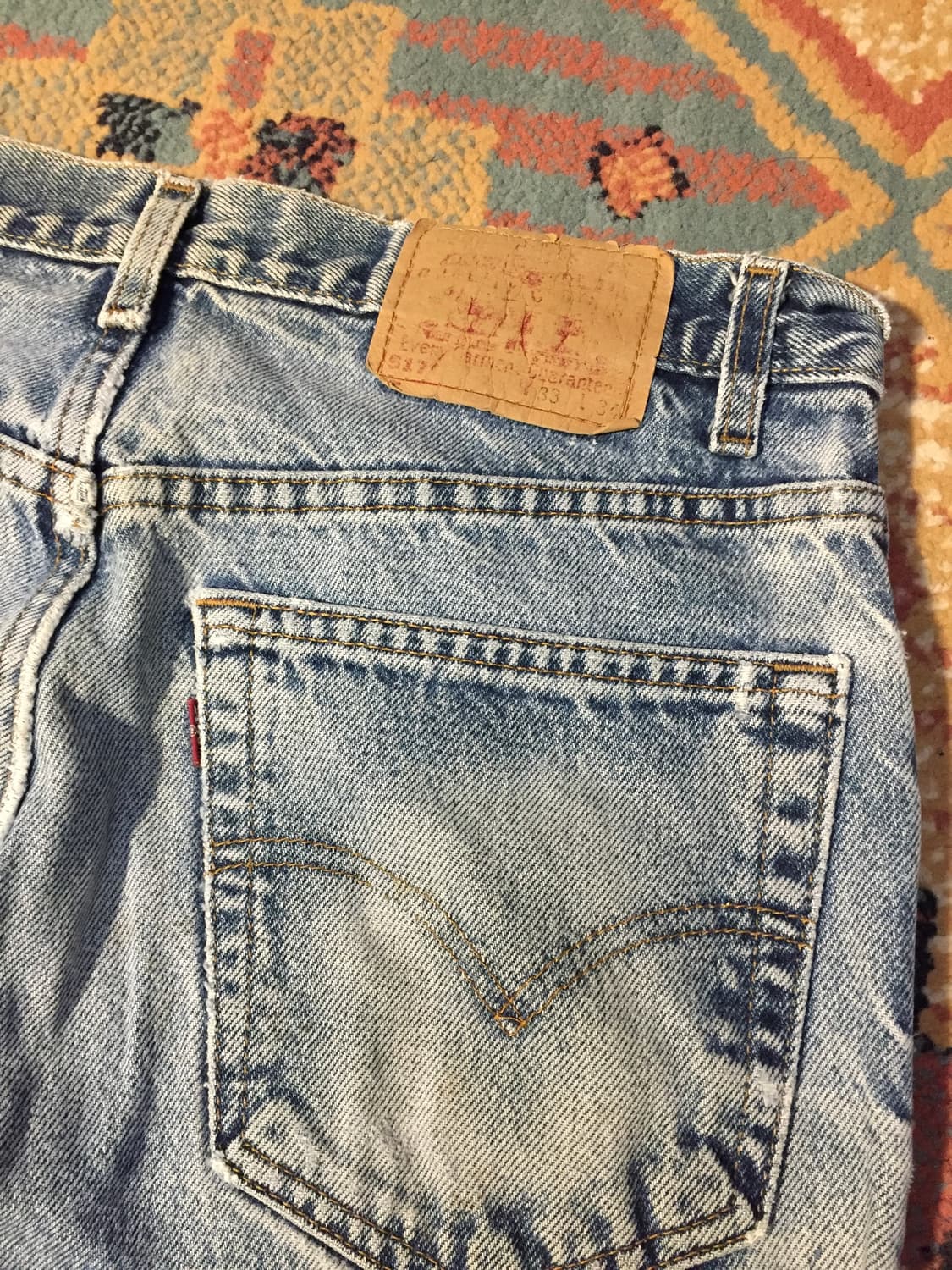 90’s 리바이스 517 부츠컷 데님팬츠 상품이미지7