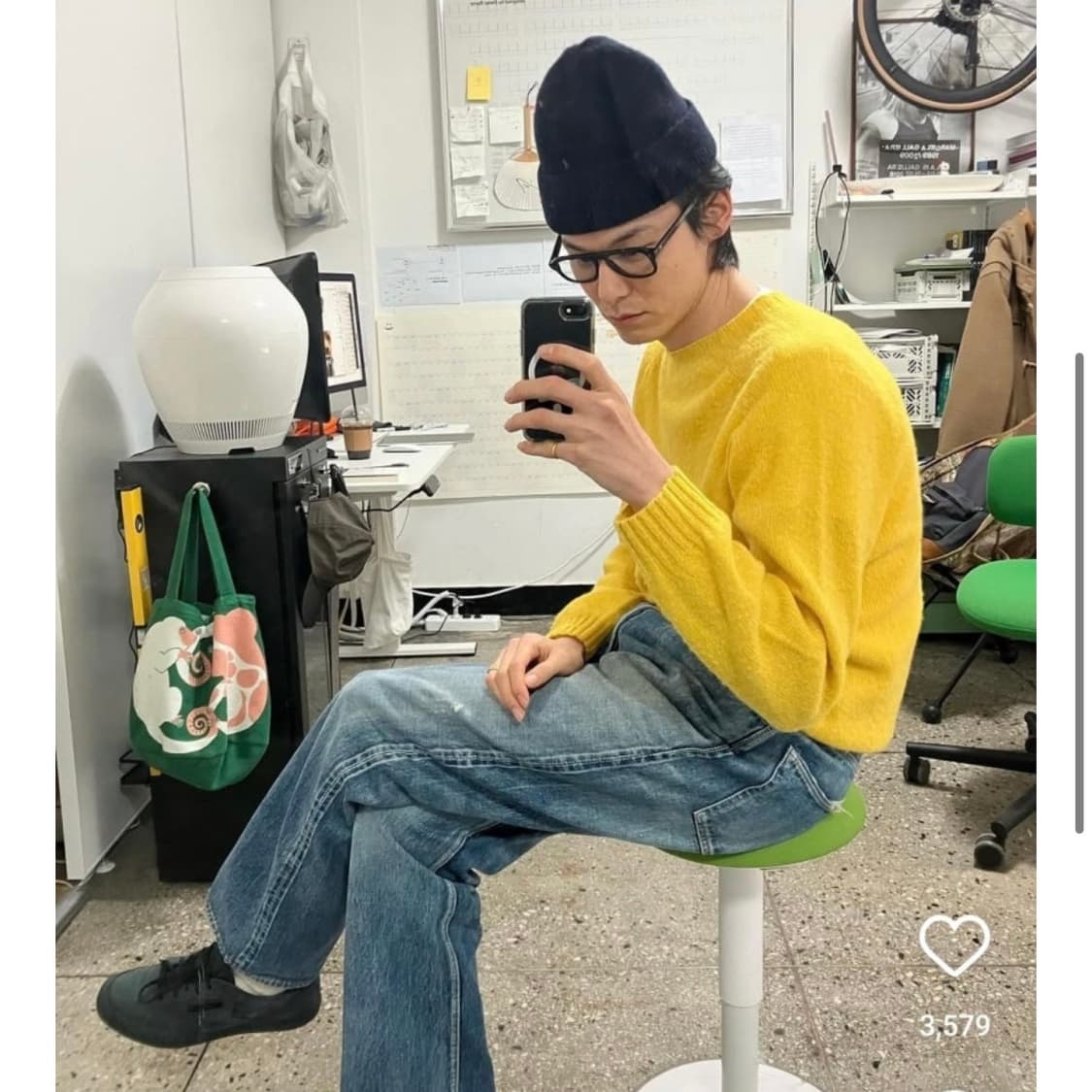 할리오브스코틀랜드 쉐기독 니트 피스타치오 상품이미지2