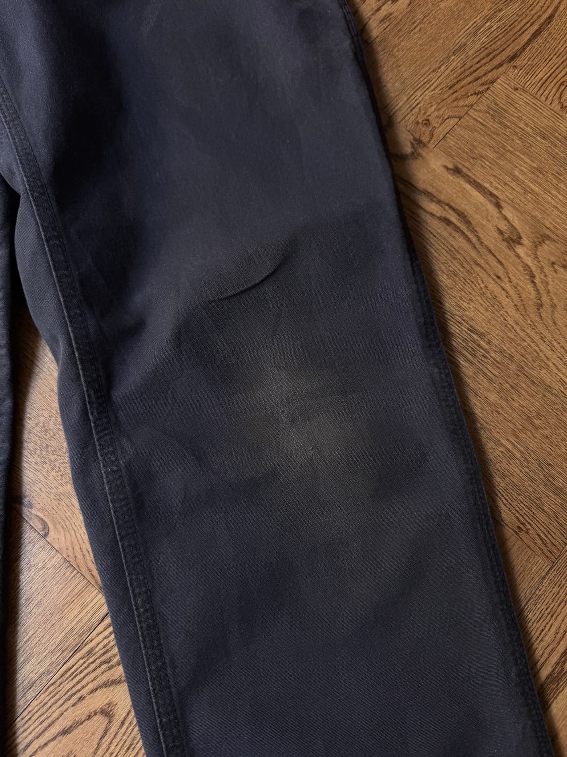 [34]칼하트 USA 빈티지 워싱 미드나잇 네이비 싱글니 카펜터 워크팬츠 상품이미지5