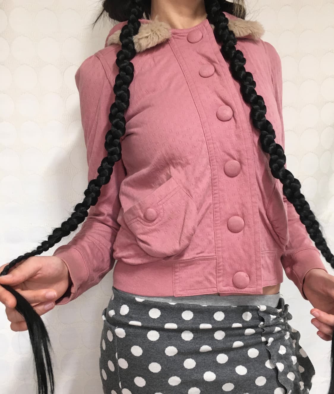 Marc Jacobs 귀여운 핑크색 후드 자켓 상품이미지1