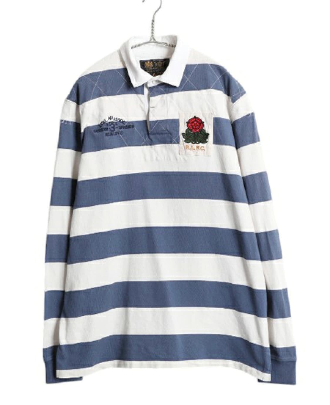 폴로 랄프로렌 장미패치 럭비티 상품이미지1