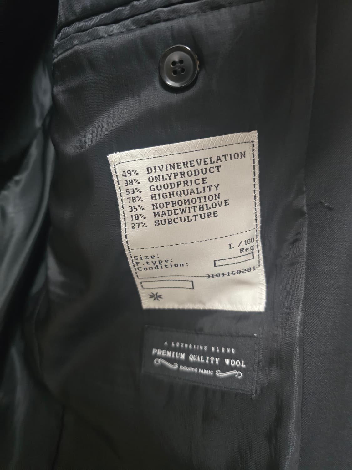 토니웩 시그니처 2버튼 블레이저 팝니다 상품이미지3