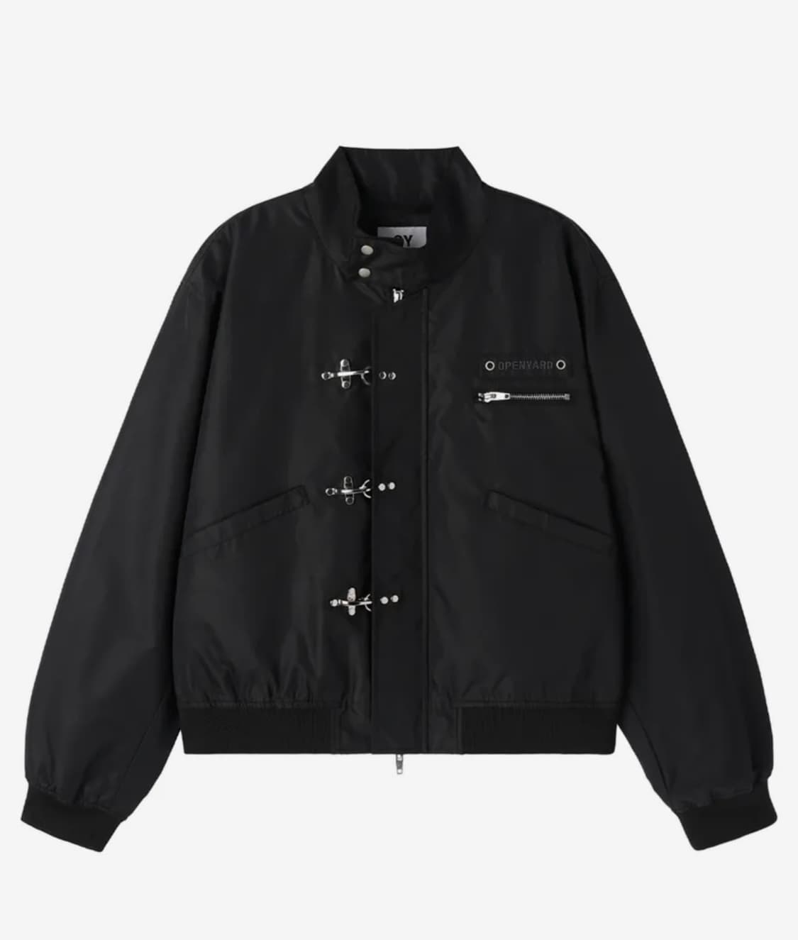 오와이 LOCK IN JACKET - BLACK 상품이미지1
