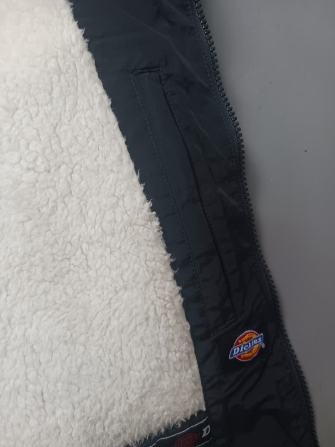 [L] 디키즈 플리스안감 패딩 베스트 블랙 조끼 상품이미지6