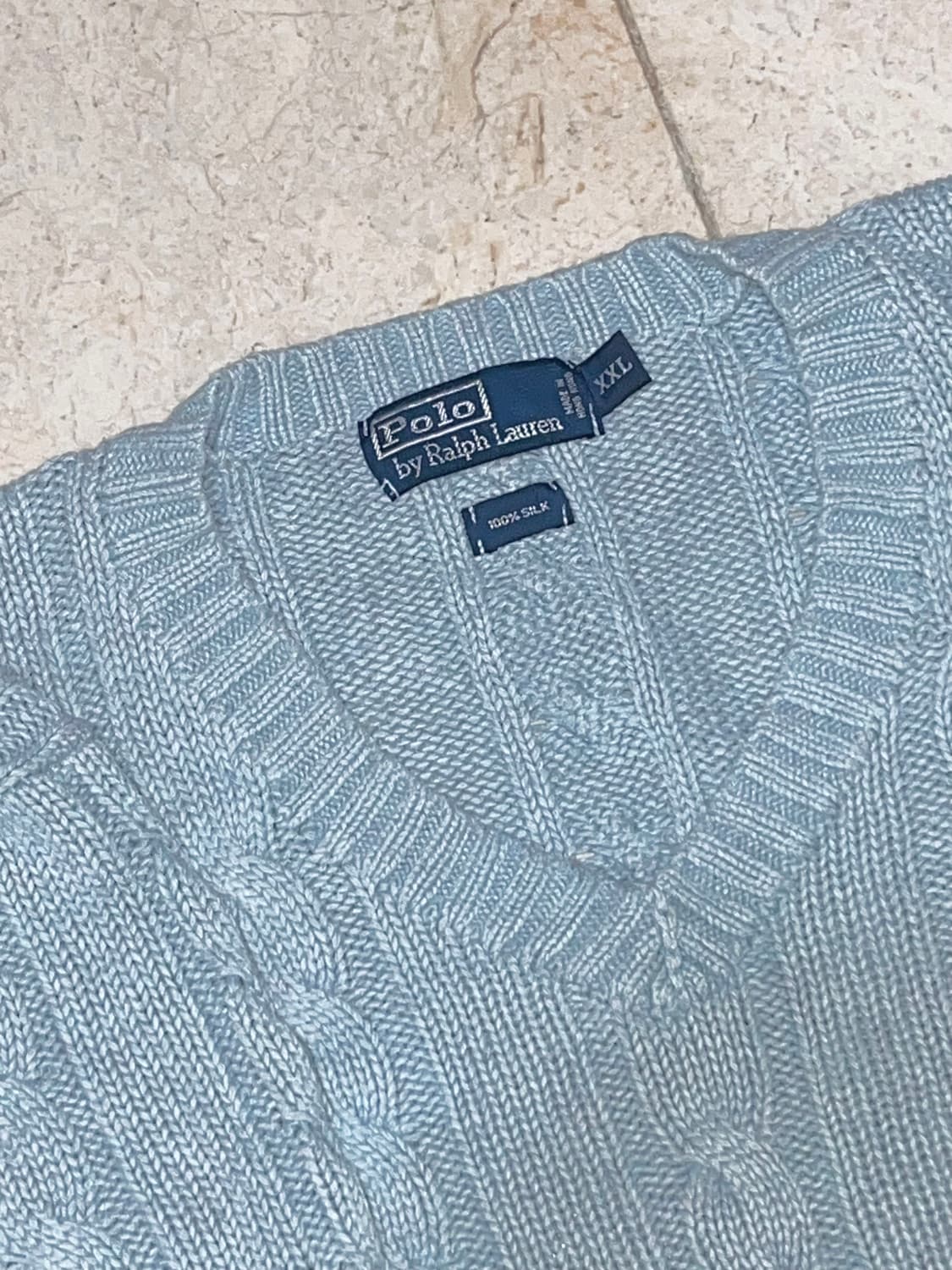 Polo 폴로 랄프로렌 브이넥 니트 XXL 상품이미지5