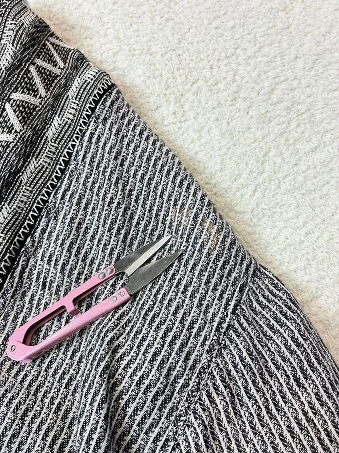 D Fine 00's USA 빈티지드 린넨 가디건 PN6113    상품이미지4