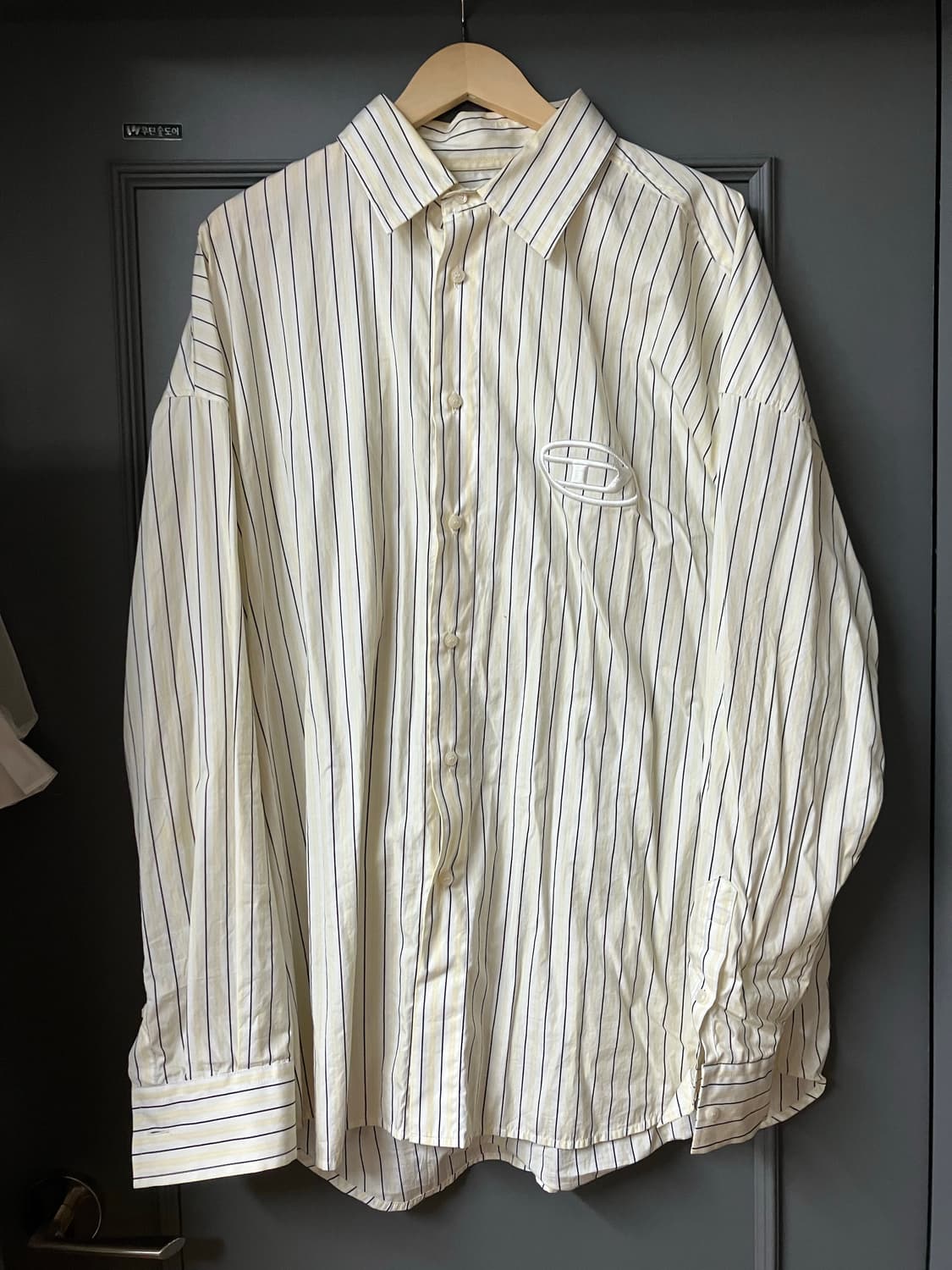 디젤 스트라이프 셔츠 상품이미지1