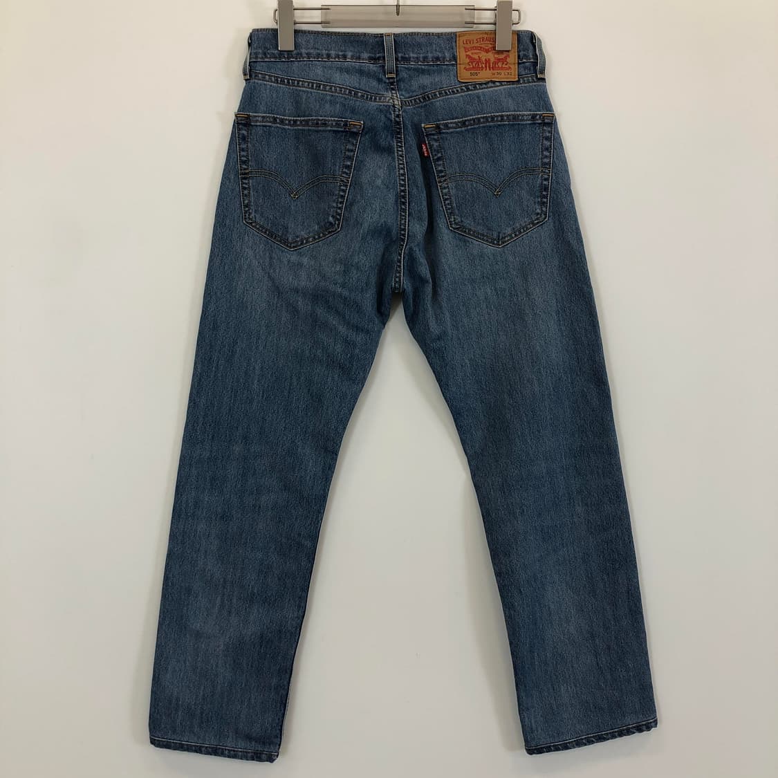 리바이스 505 레귤러 중청 데님진 30 인치 상품이미지3