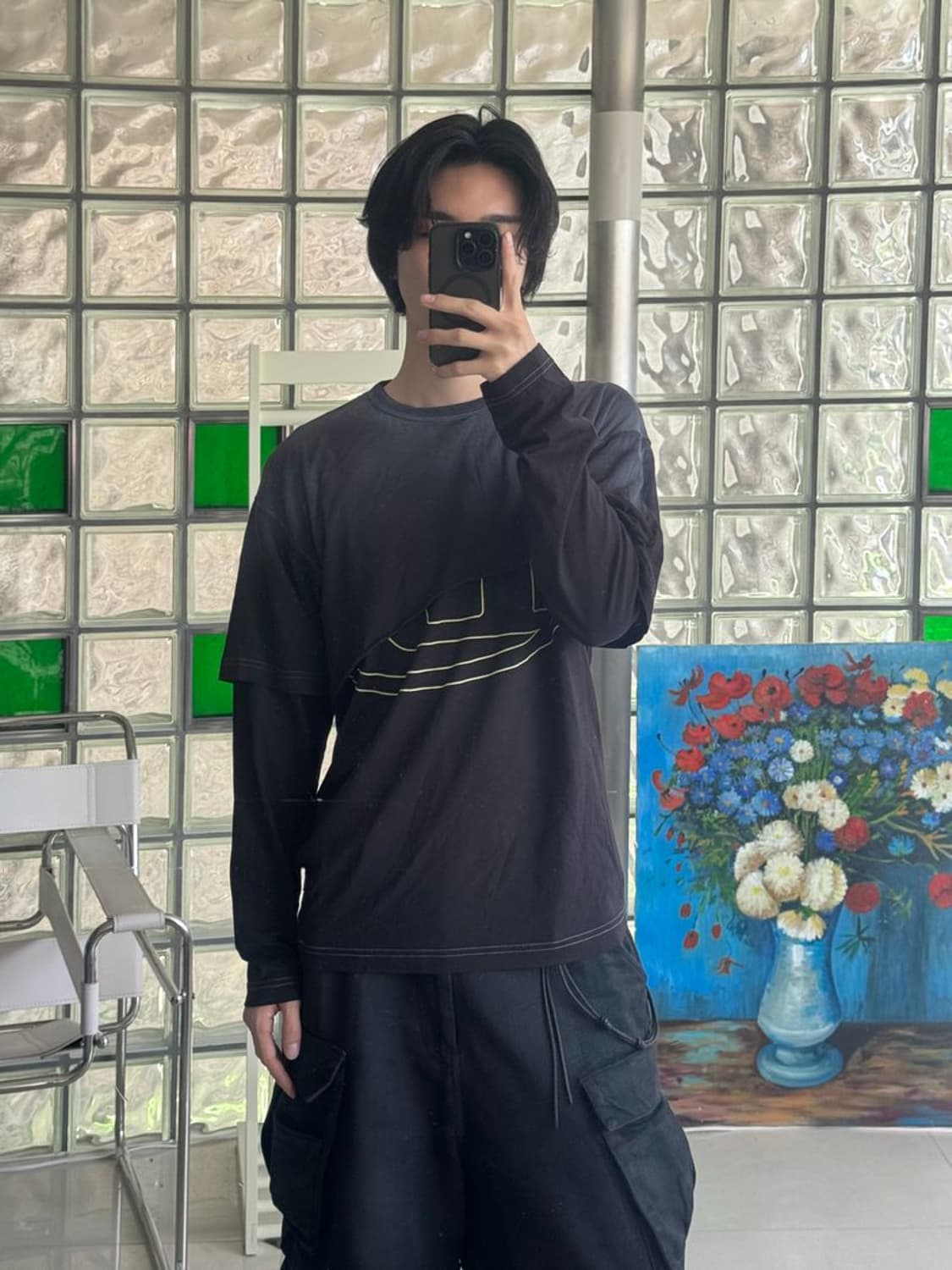 2 LAYERD LOGO TEE 로고 티셔츠 상품이미지7