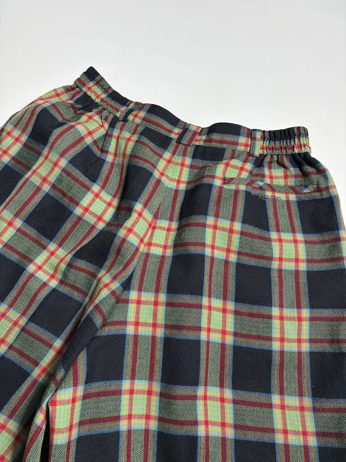 겐조 KENZO 골프 90's 체크 패턴 반바지 R2015 상품이미지5