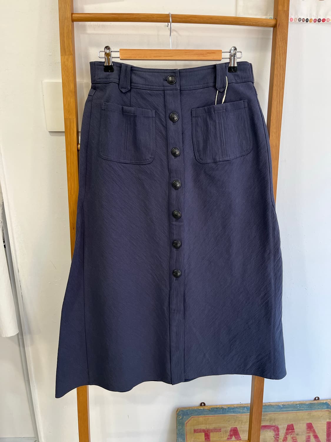 칼 라거펠트 파리스 버튼업 미디 스커트 (76/77사이즈) 상품이미지1