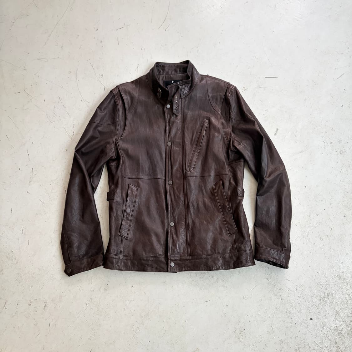 DKNY 빈티지 리얼레더 가죽자켓 M 상품이미지1
