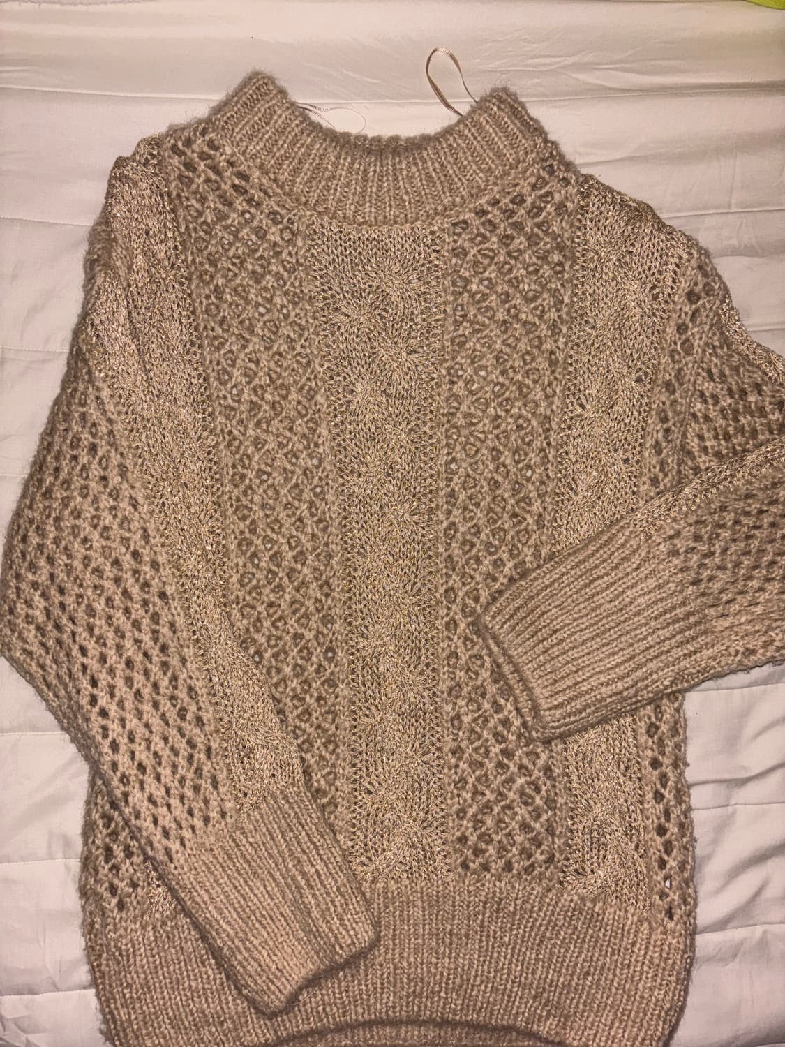 오네갸루 꽈배기 자라 니트 상품이미지1