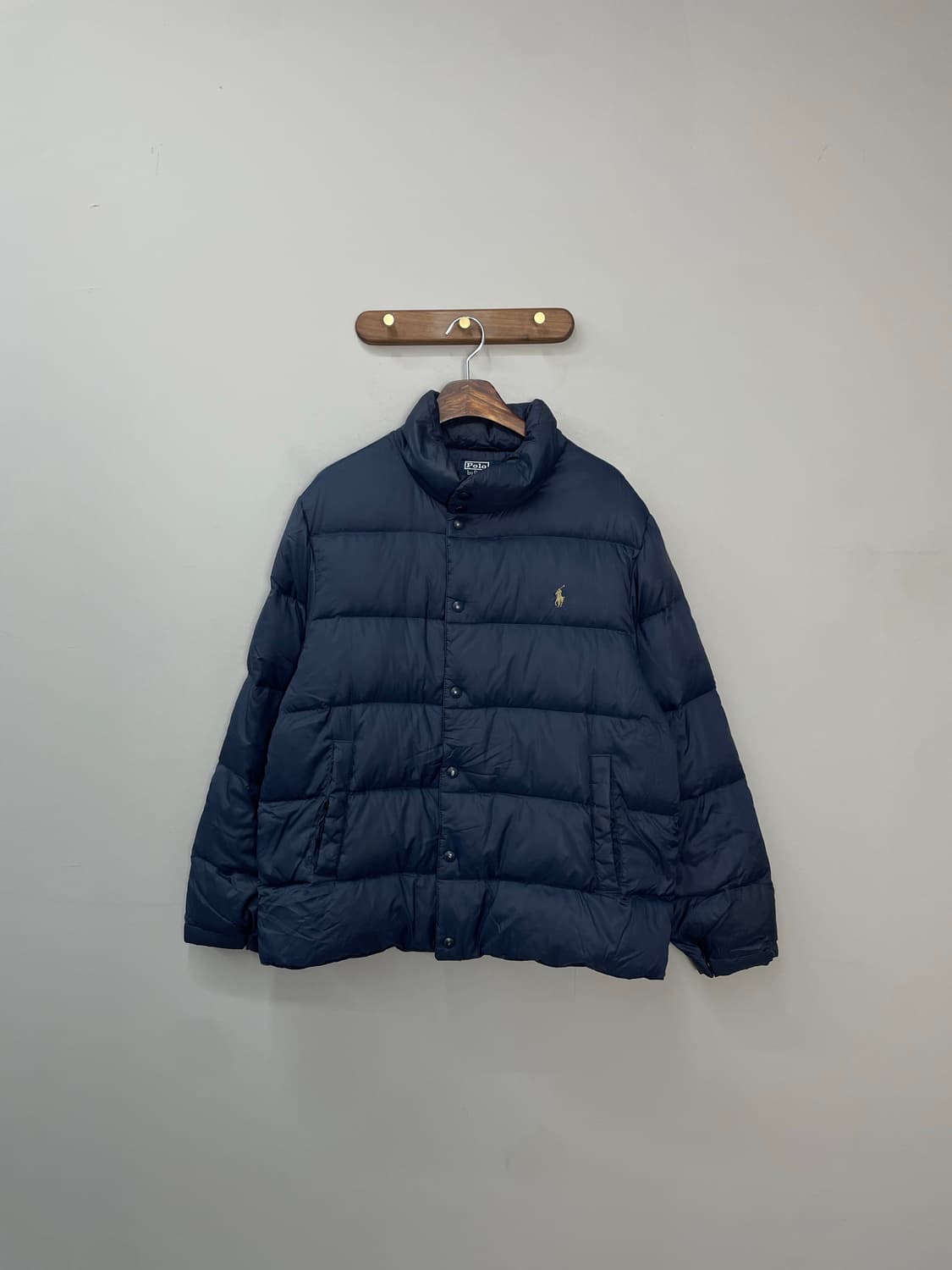 폴로 랄프로렌 네이비 다운 푸퍼 패딩 H1391 상품이미지2
