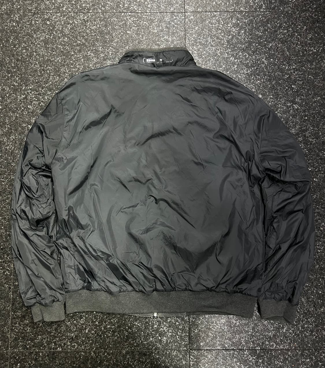 제냐스포츠 zegna 리버시블 집업 자켓 100 상품이미지4