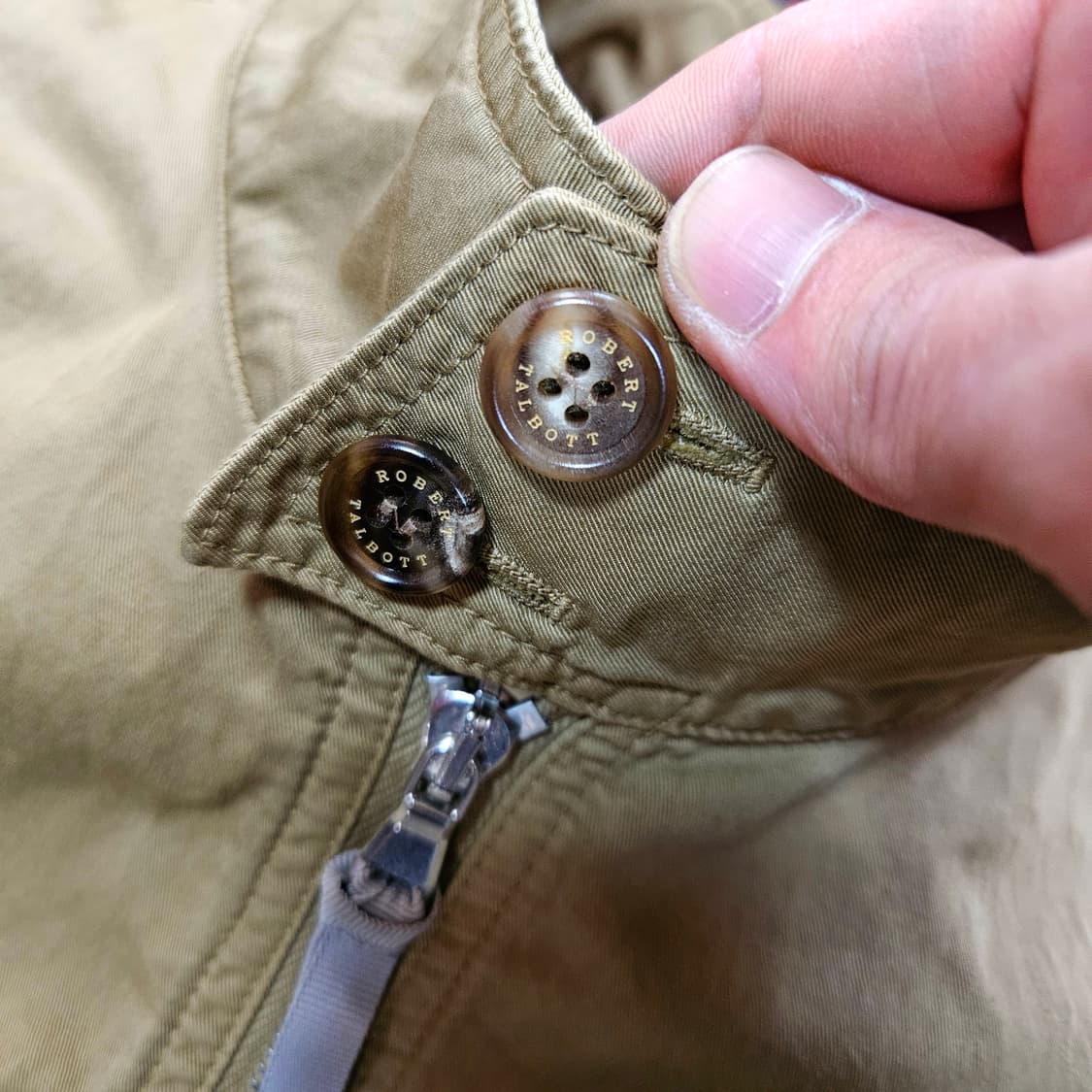 Robert Talbott 클레식 헤링턴 봄버자켓 상품이미지3