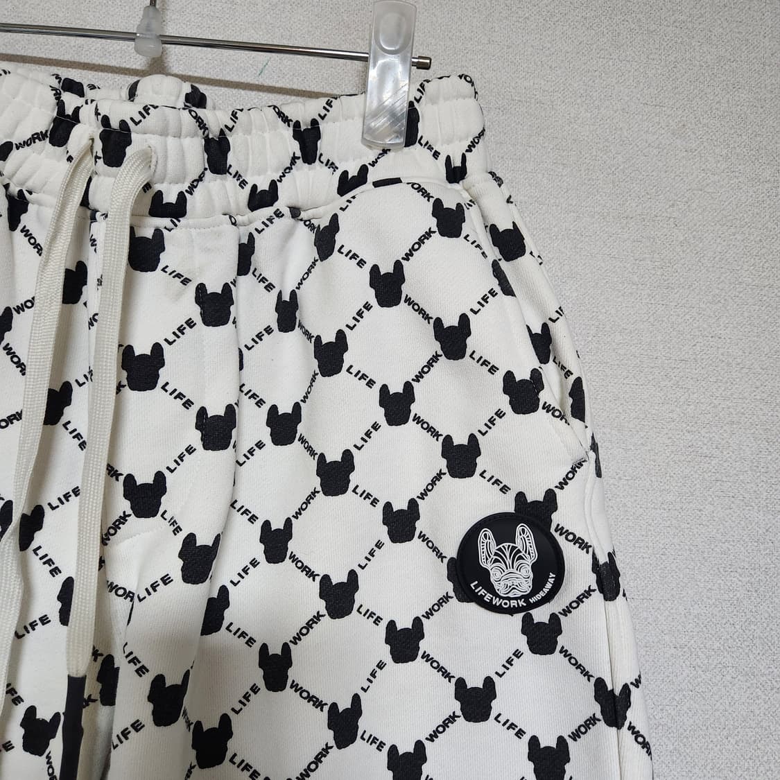 라이프워크 모노그램 기모 조거 팬츠 여81 상품이미지3