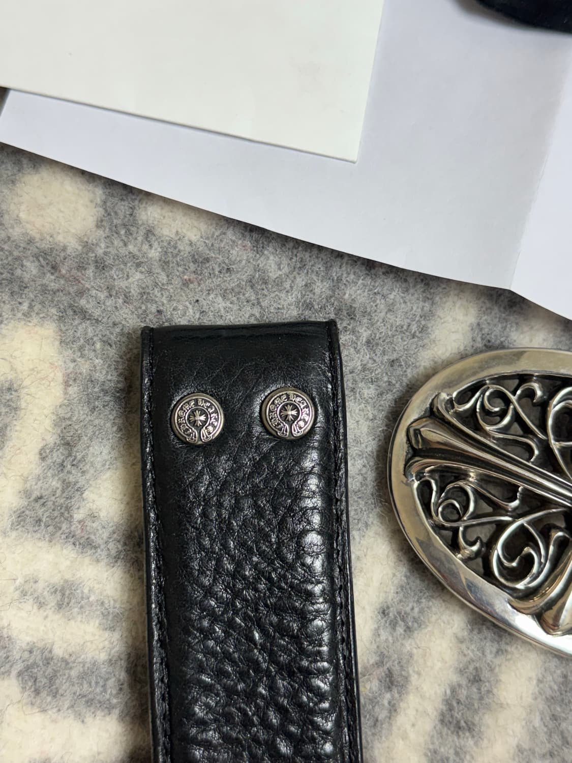 크롬하츠 1.5 클래식오발 벨트 32 상품이미지6