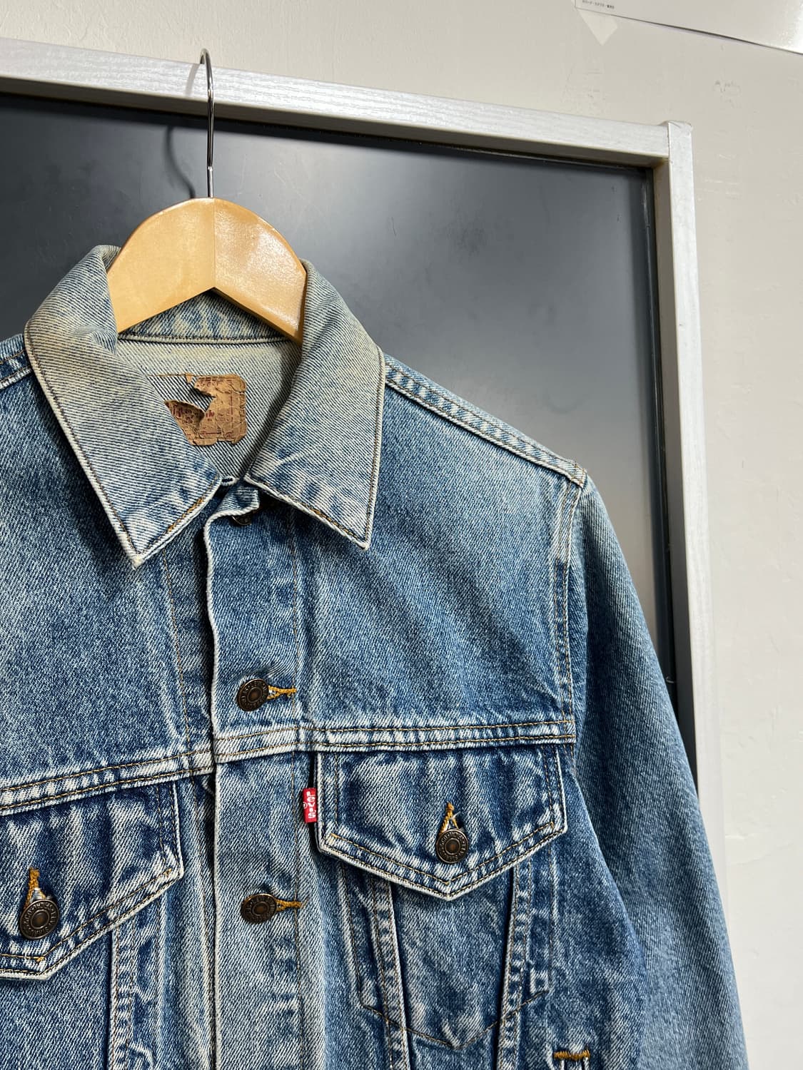 90's Levis Type3 리바이스 3세대 오리지널 트러커 데님 자켓 상품이미지2