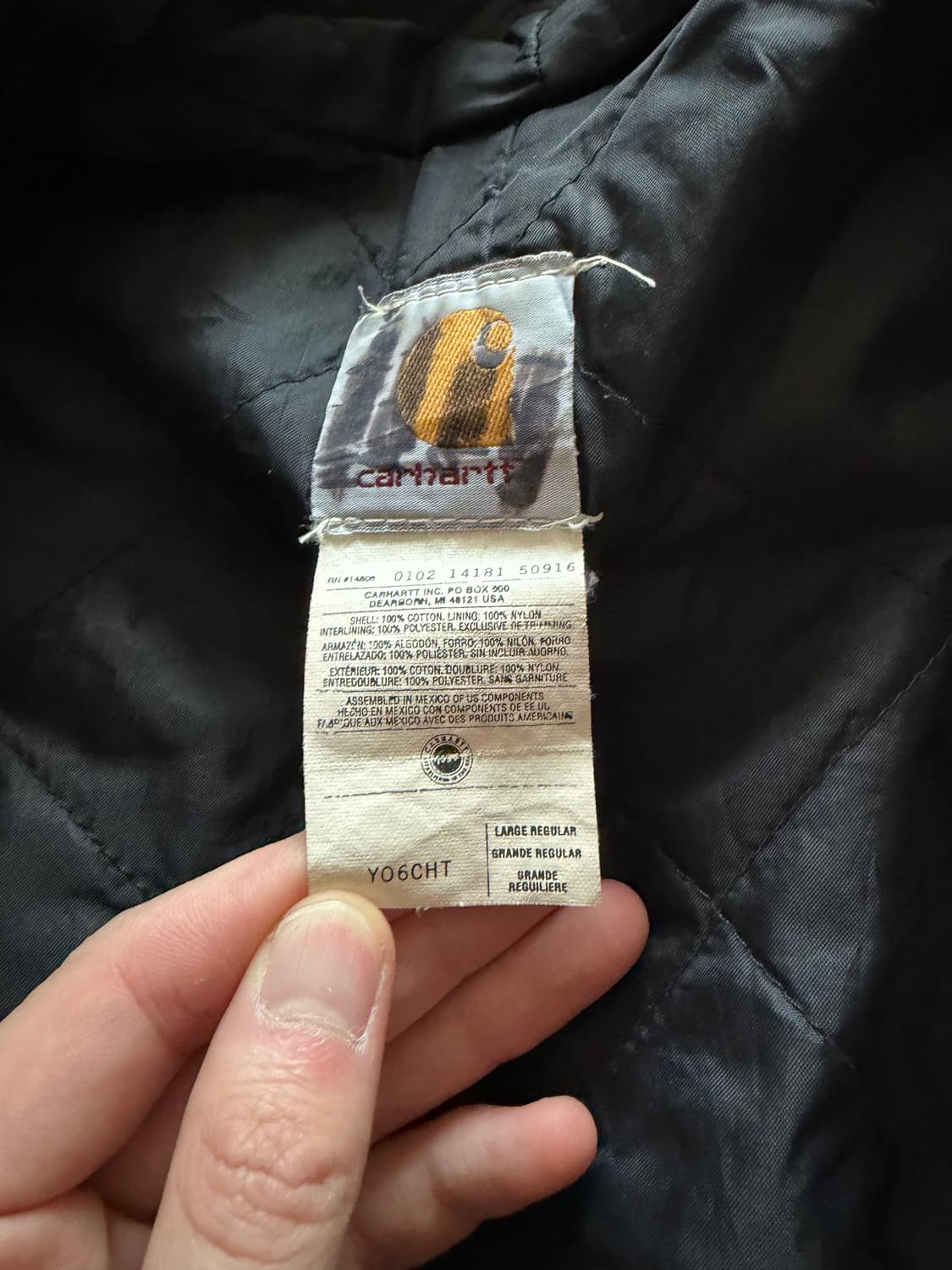 [XS] 칼하트 j130 샌드스톤 덕 액티브 자켓 상품이미지4