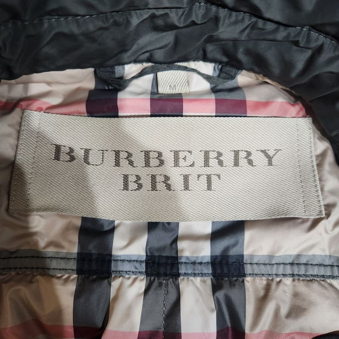 [여M]버버리브릿 카키 구스 패딩 코트[Y61-149] 상품이미지7
