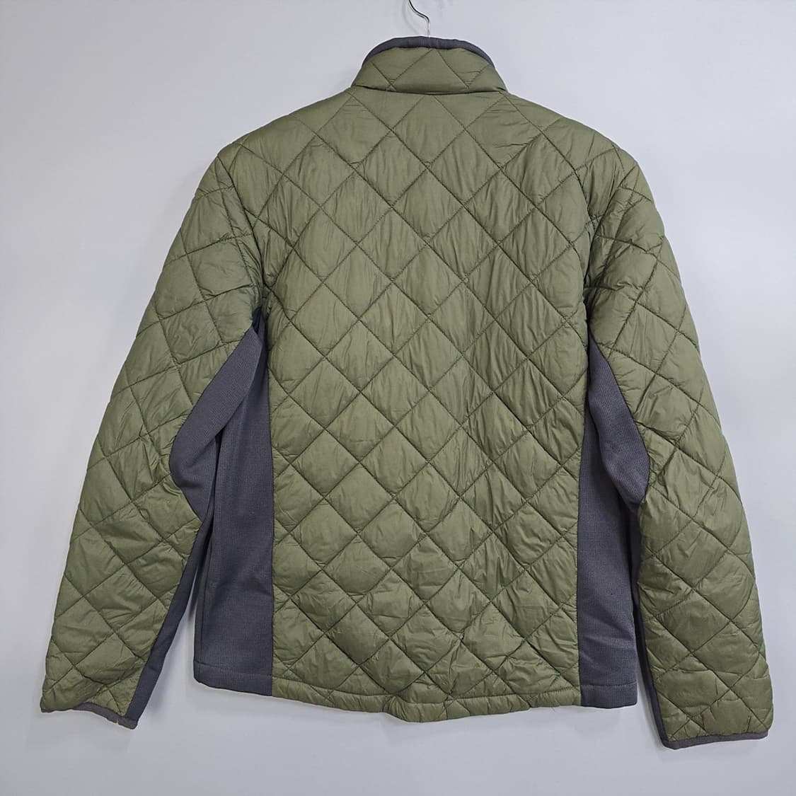 몽벨 퀼팅 경량 패딩 자켓 카키 100 상품이미지4