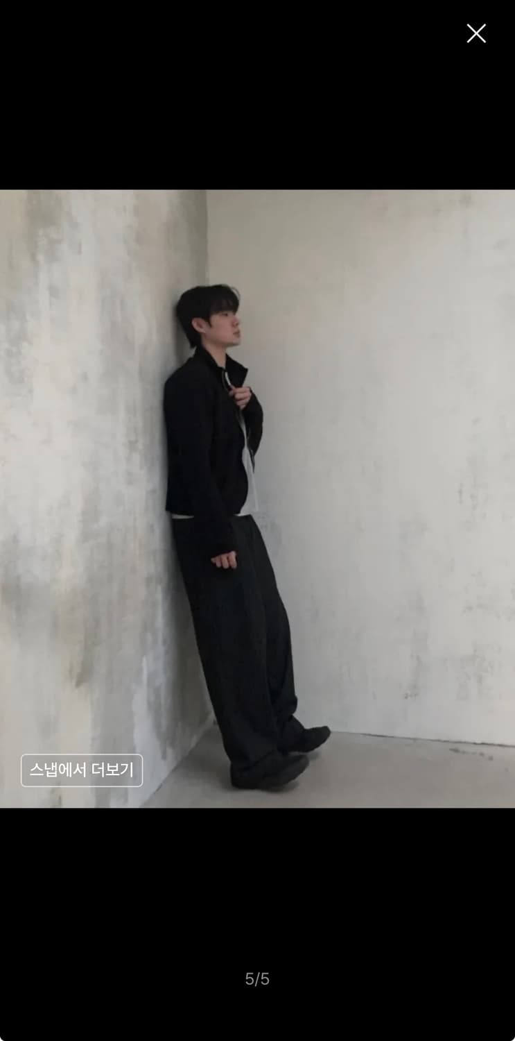 아르반 리파인드 퍼커링 크롭 져지_리파인드 블랙 상품이미지3