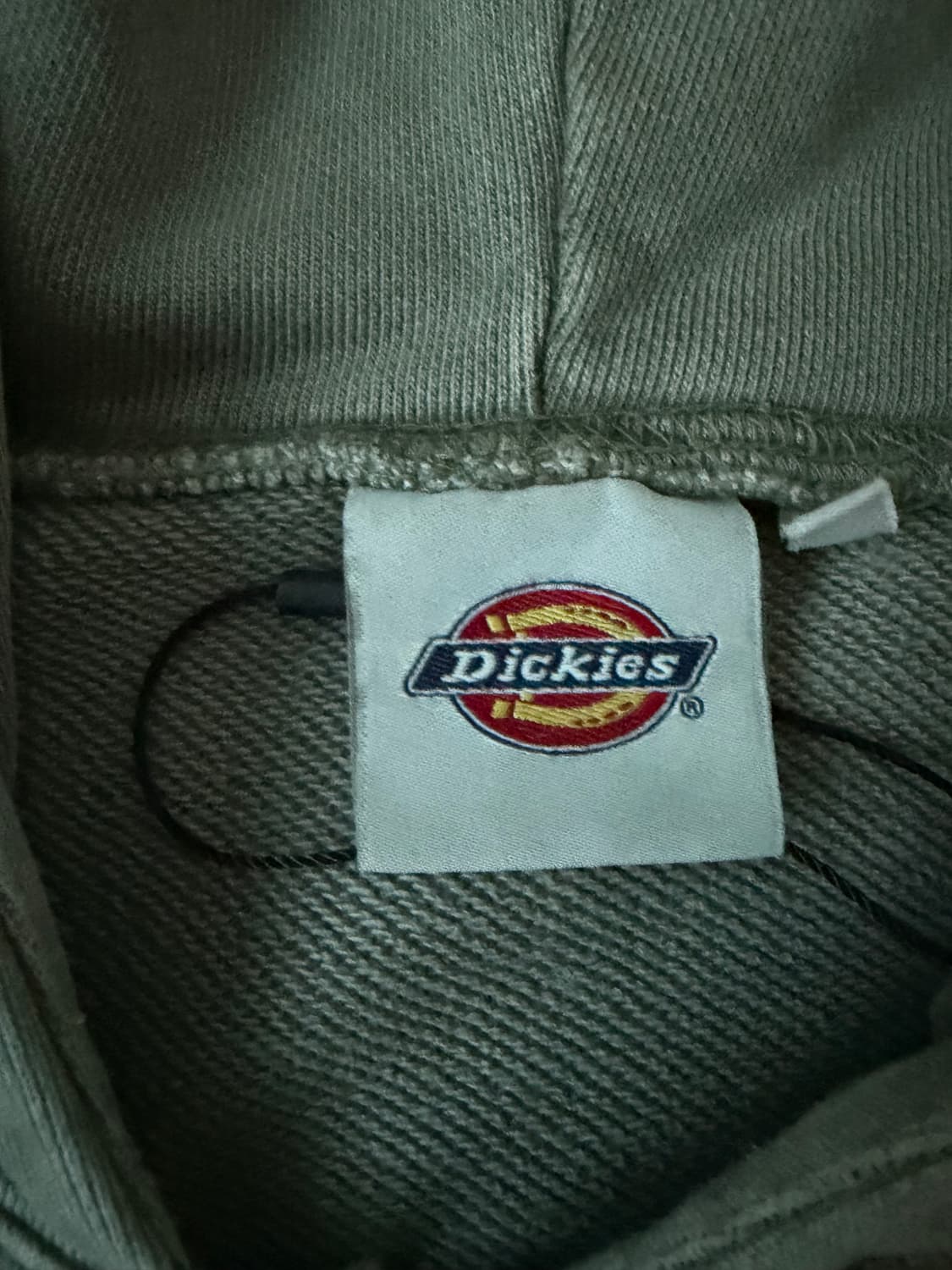 디키즈(Dickies) 가먼트 다이드 베이직 후드 집업(Charcoal) 상품이미지3