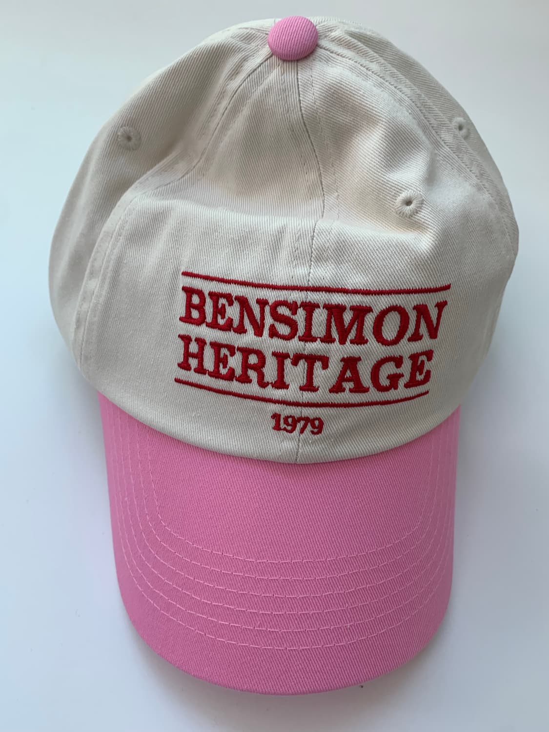 BENSINON 핑크 캡 상품이미지1