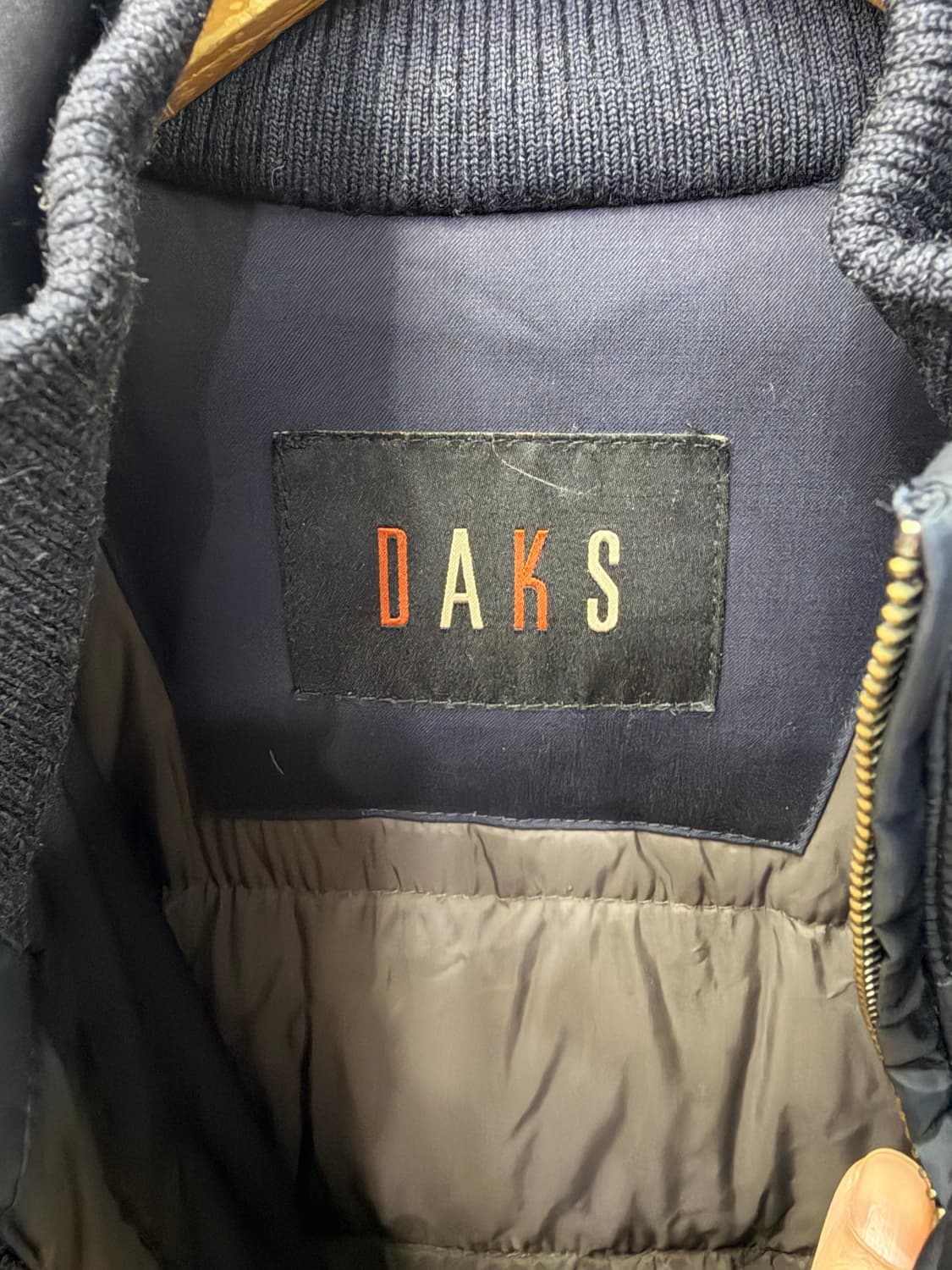 정품) 닥스 남성 이중식 구스패딩 100 상품이미지7